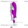 Vibrador con estimulador de clitoris con varias velocidades